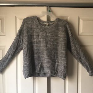 Forever 21 Grey Hi-Low Knitted Sweater